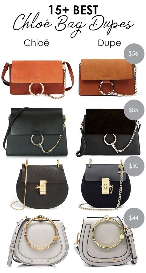 chloe faye bag dupe amazon